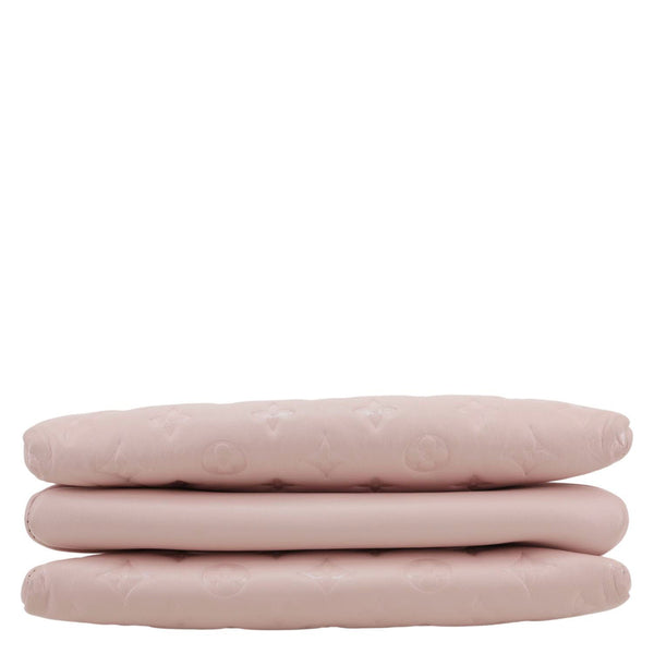 LOUIS VUITTON Coussin PM Monogram Embossed Leather Shoulder Bag Pink