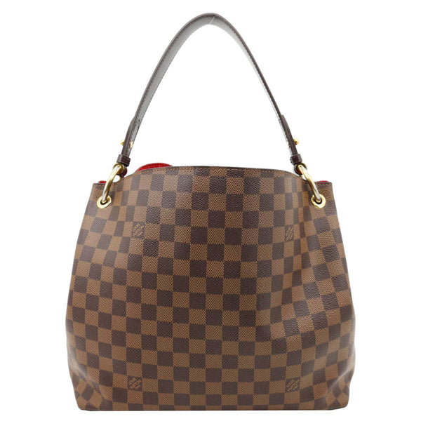 LOUIS VUITTON Graceful PM Damier Ebene Shoulder Bag Brown