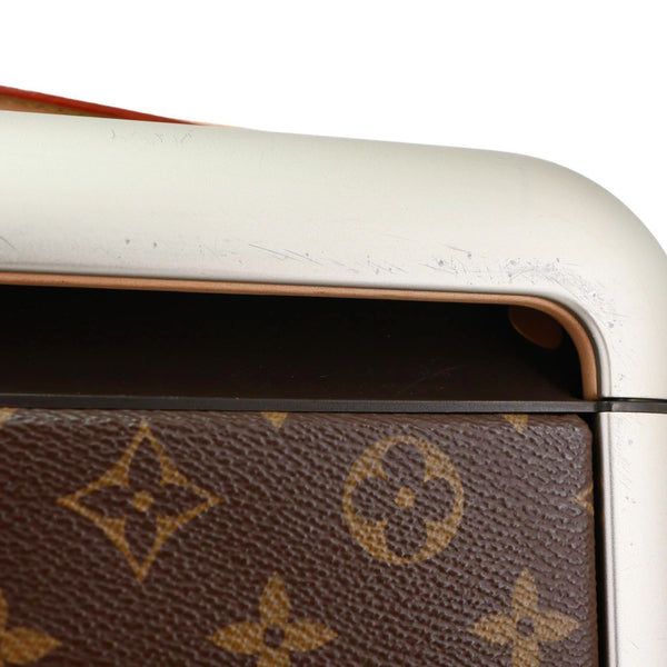 LOUIS VUITTON Horizon 55 Monogram Canvas Travel Bag Brown