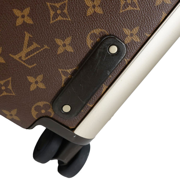 LOUIS VUITTON Horizon 55 Monogram Canvas Travel Bag Brown