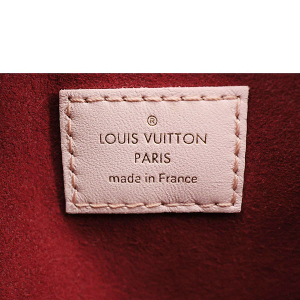 LOUIS VUITTON Coussin PM Monogram Embossed Leather Shoulder Bag Pink