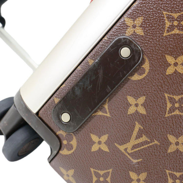 LOUIS VUITTON Horizon 55 Monogram Canvas Travel Bag Brown