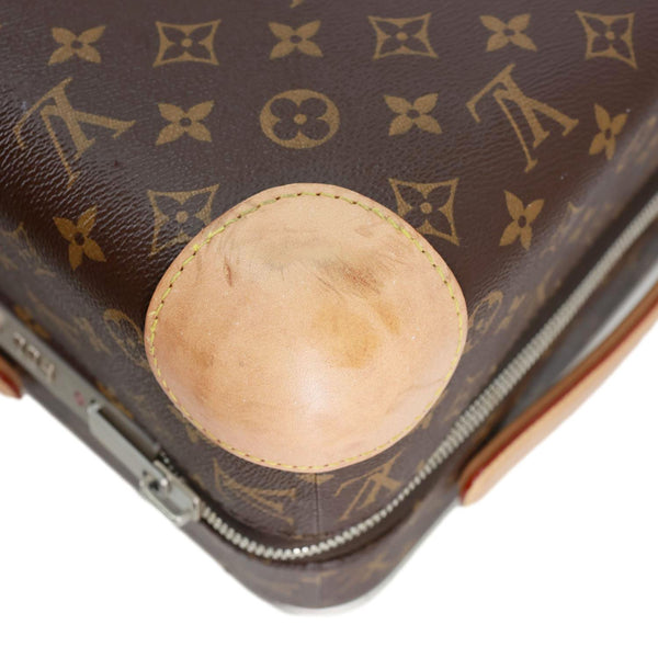 LOUIS VUITTON Horizon 55 Monogram Canvas Travel Bag Brown
