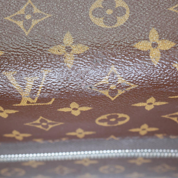 LOUIS VUITTON Horizon 55 Monogram Canvas Travel Bag Brown