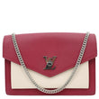 LOUIS VUITTON Mylockme Leather Chain Crossbody Bag Bicolor