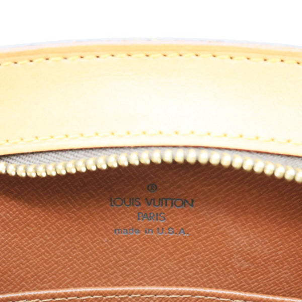 LOUIS VUITTON Drouot Monogram Canvas Shoulder Crossbody Bag Brown