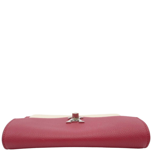 LOUIS VUITTON Mylockme Leather Chain Crossbody Bag Bicolor