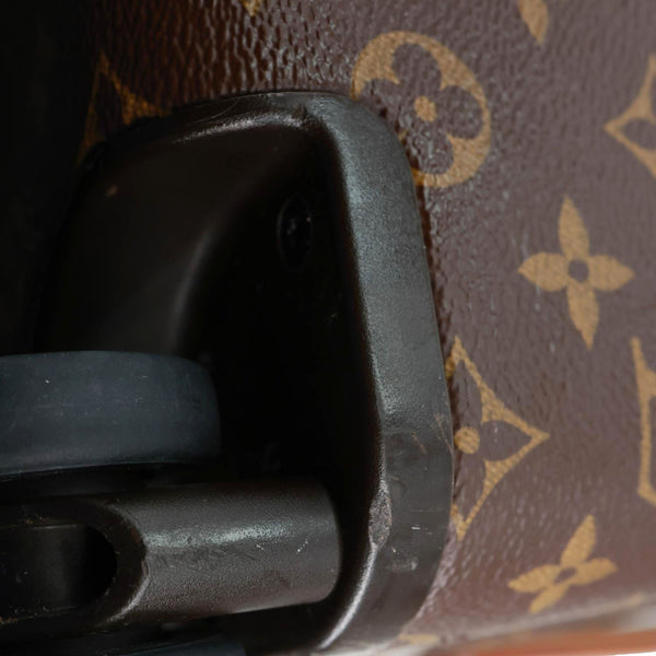 LOUIS VUITTON Horizon 55 Monogram Canvas Travel Bag Brown