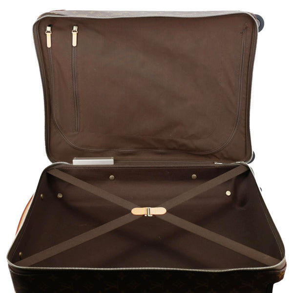 LOUIS VUITTON Horizon 55 Monogram Canvas Travel Bag Brown