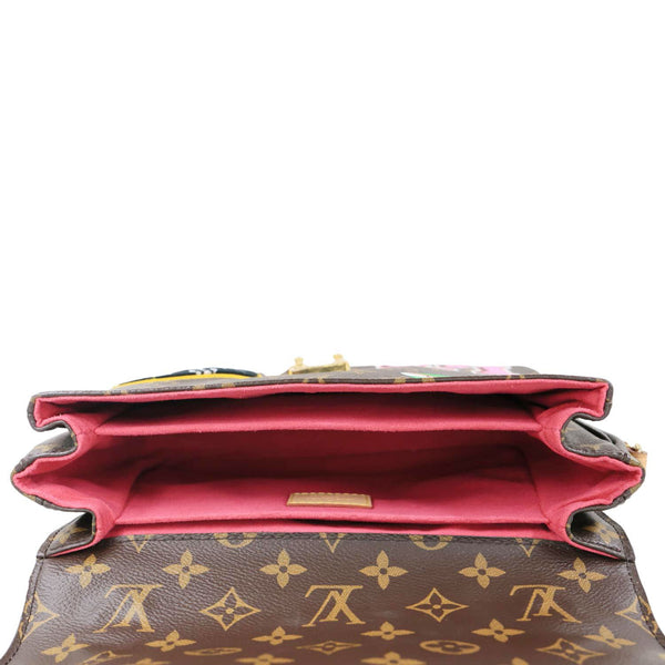 LOUIS VUITTON Metis Pochette Patches Monogram Canvas Crossbody Bag Brown