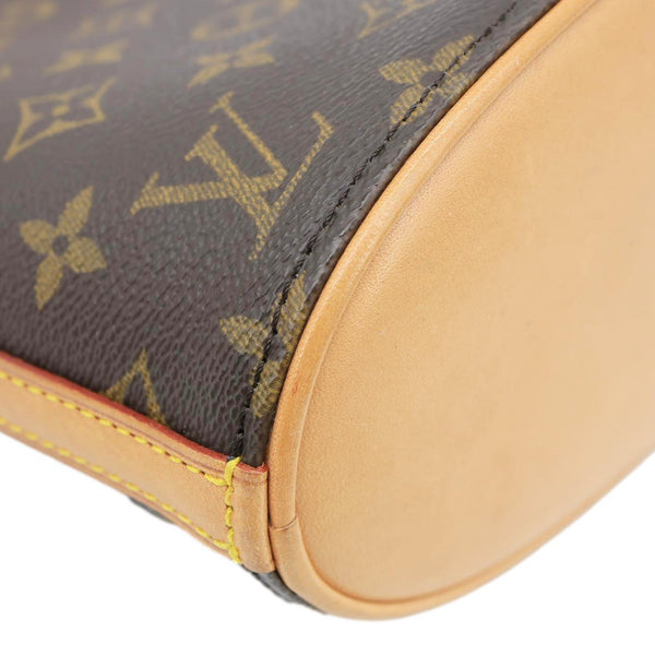 LOUIS VUITTON Drouot Monogram Canvas Shoulder Crossbody Bag Brown