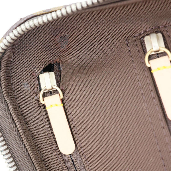 LOUIS VUITTON Horizon 55 Monogram Canvas Travel Bag Brown