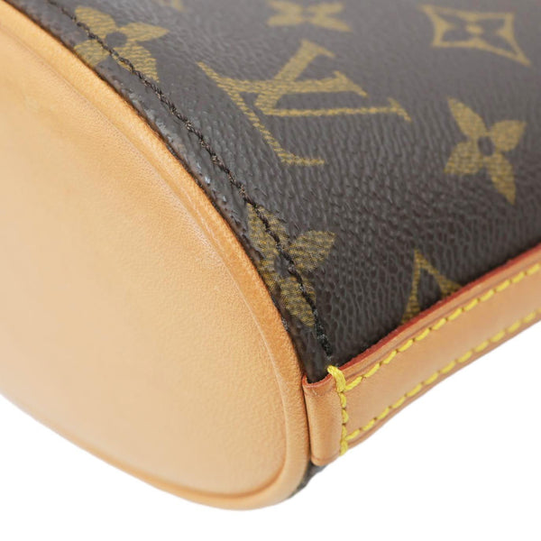 LOUIS VUITTON Drouot Monogram Canvas Shoulder Crossbody Bag Brown