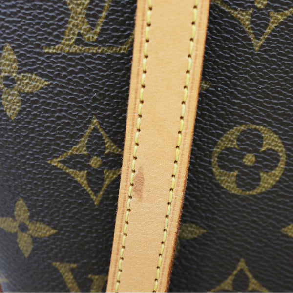 LOUIS VUITTON Drouot Monogram Canvas Shoulder Crossbody Bag Brown