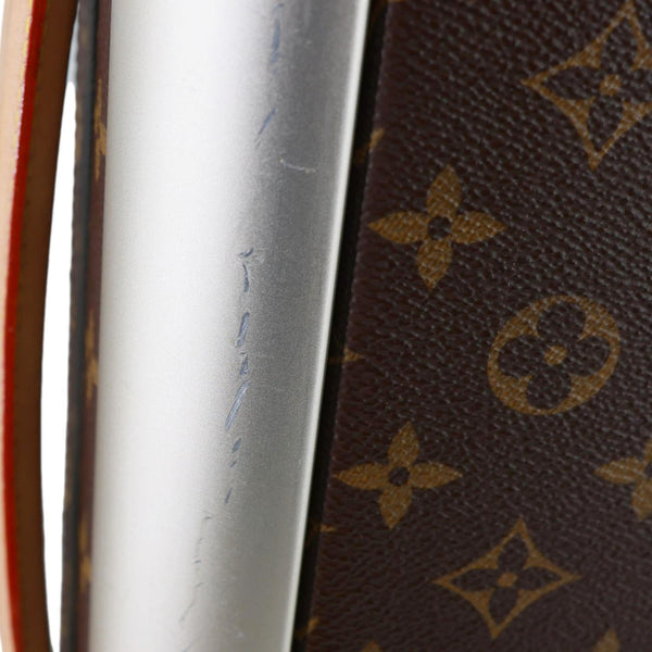 LOUIS VUITTON Horizon 55 Monogram Canvas Travel Bag Brown