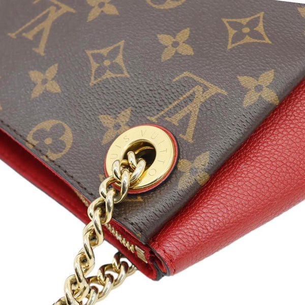 LOUIS VUITTON Surene BB Monogram Canvas Shoulder Bag Red