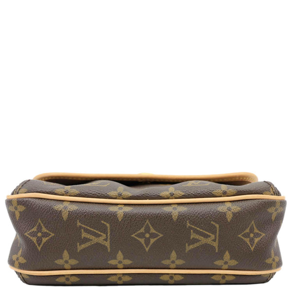 LOUIS VUITTON Tikal PM Monogram Canvas Shoulder Bag Brown