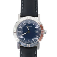 Raymond Weil Vintage W1 3030 Parsifal Blue Dial Women's Quartz Watch 30mm