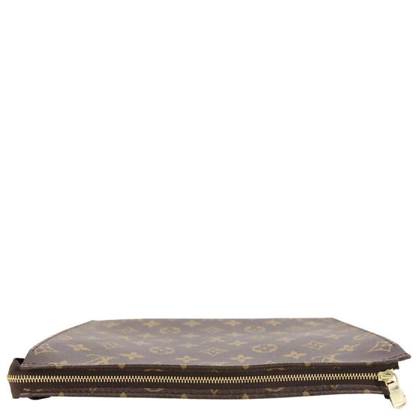 LOUIS VUITTON Toiletry Pouch 26 Monogram Canvas Clutch Brown