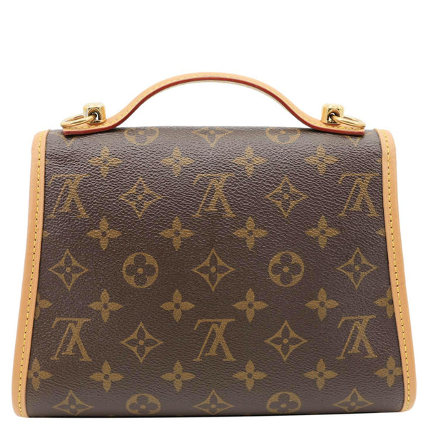 LOUIS VUITTON Ivy Monogram Canvas Crossbody Bag Brown
