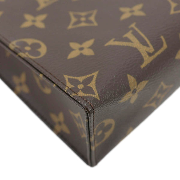 LOUIS VUITTON Toiletry Pouch 26 Monogram Canvas Clutch Brown