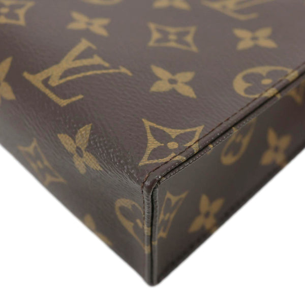 LOUIS VUITTON Toiletry Pouch 26 Monogram Canvas Clutch Brown