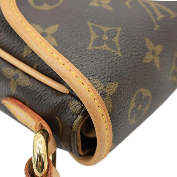 LOUIS VUITTON Tikal PM Monogram Canvas Shoulder Bag Brown