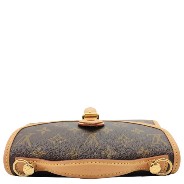 LOUIS VUITTON Ivy Monogram Canvas Crossbody Bag Brown