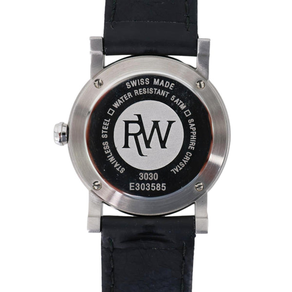 Raymond Weil Vintage W1 3030 Parsifal Blue Dial Women's Quartz Watch 30mm