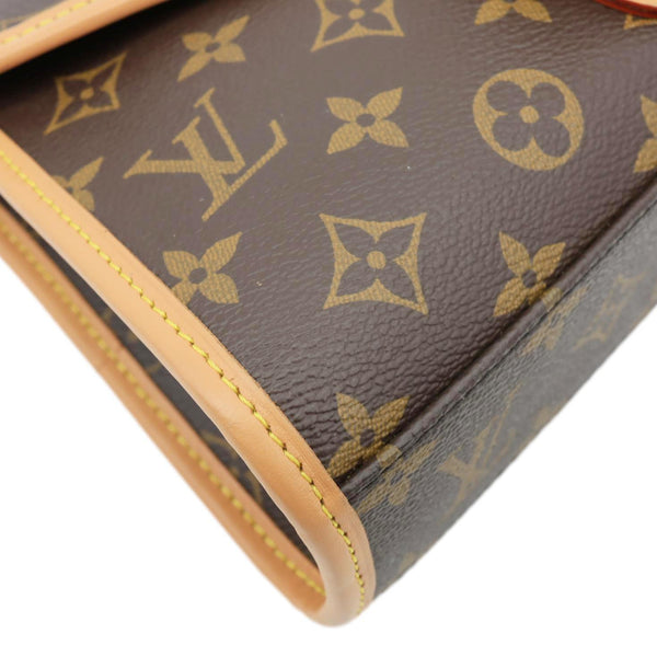LOUIS VUITTON Ivy Monogram Canvas Crossbody Bag Brown