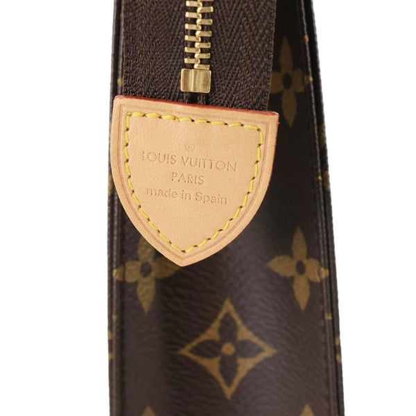 LOUIS VUITTON Toiletry Pouch 26 Monogram Canvas Clutch Brown