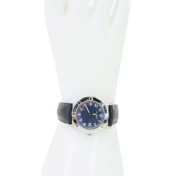Raymond Weil Vintage W1 3030 Parsifal Blue Dial Women's Quartz Watch 30mm