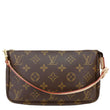 LOUIS VUITTON Pochette Accessoires Monogram Canvas Pouch Brown