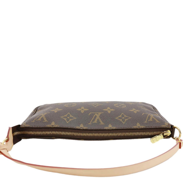 LOUIS VUITTON Pochette Accessoires Monogram Canvas Pouch Brown