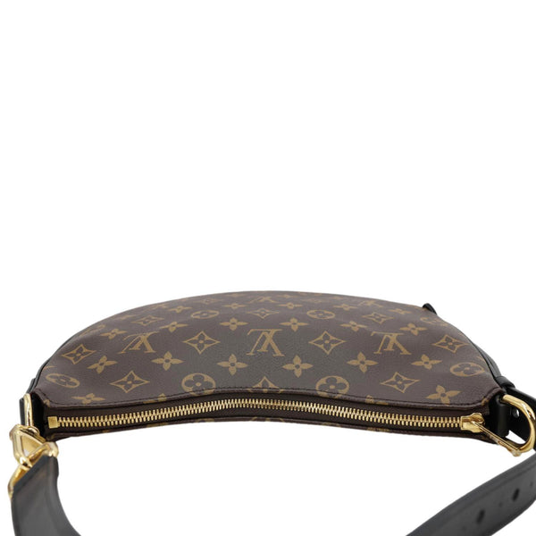 LOUIS VUITTON Cookie BB Monogram Canvas Hobo Bag Brown