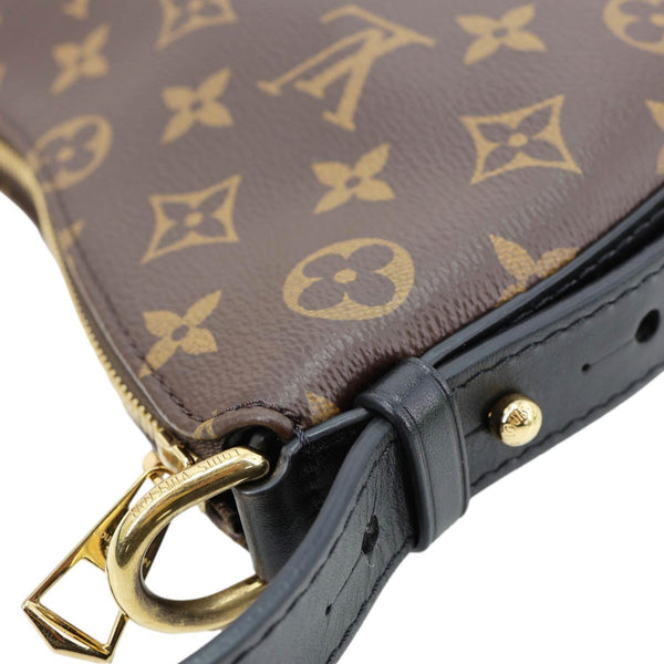 LOUIS VUITTON Cookie BB Monogram Canvas Hobo Bag Brown