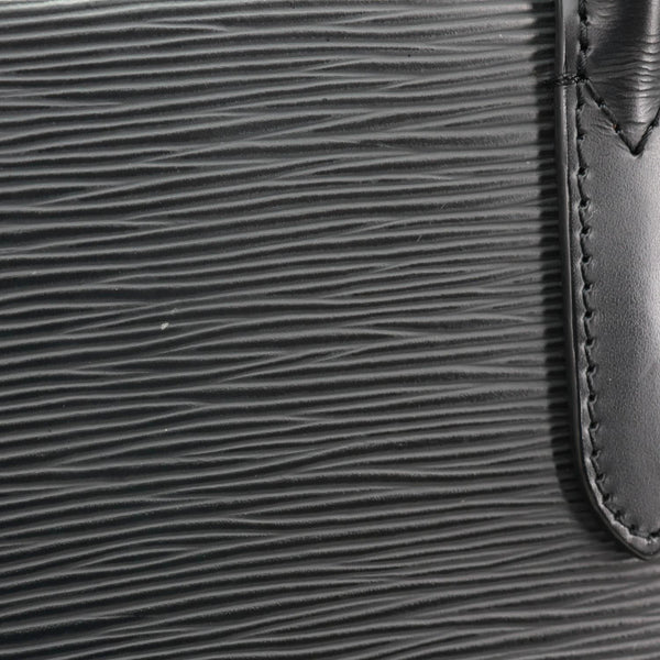 LOUIS VUITTON Marly MM Epi Leather Shoulder Bag Black