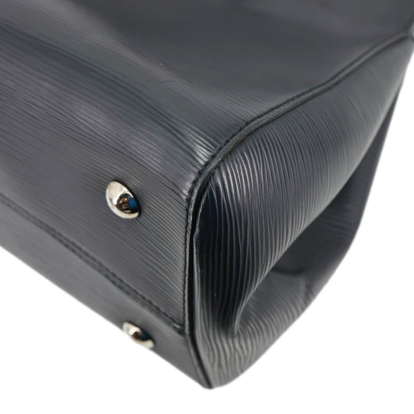 LOUIS VUITTON Marly MM Epi Leather Shoulder Bag Black