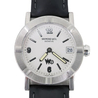 Raymond Weil Vintage W1 3000 Parsifal White Dial Women's Quartz Watch 30mm