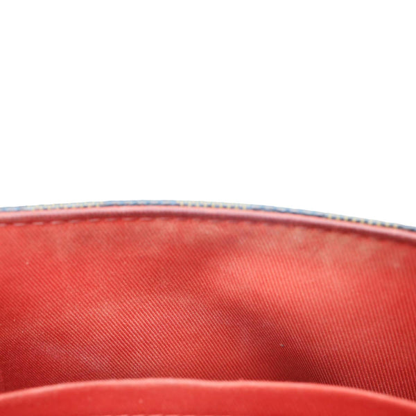 LOUIS VUITTON Croisette Damier Ebene Crossbody Bag Brown