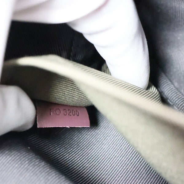 LOUIS VUITTON Multipocket Patchwork Monogram Eclipse Canvas Messenger Bag Black