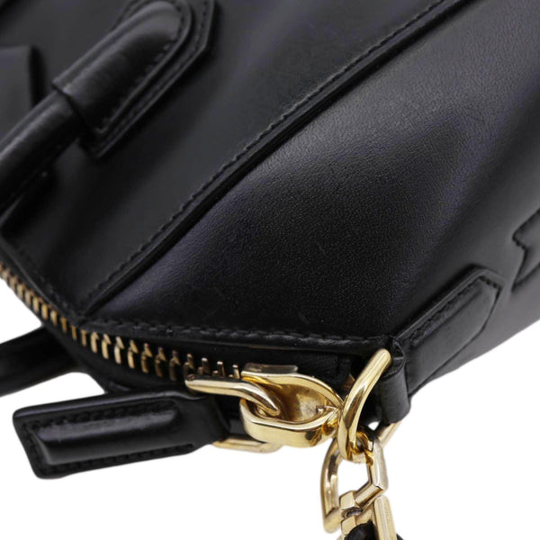 Givenchy Antigona Mini Leather Satchel Shoulder Bag Black