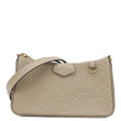 LOUIS VUITTON Easy Pouch On Strap Empreinte Leather Shoulder Bag Beige
