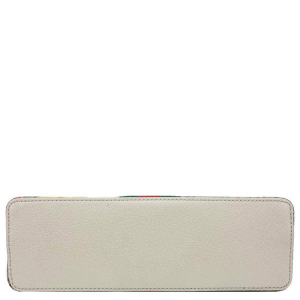 GUCCI Ophidia Flora Small Supreme Canvas Shoulder Bag Beige 499621