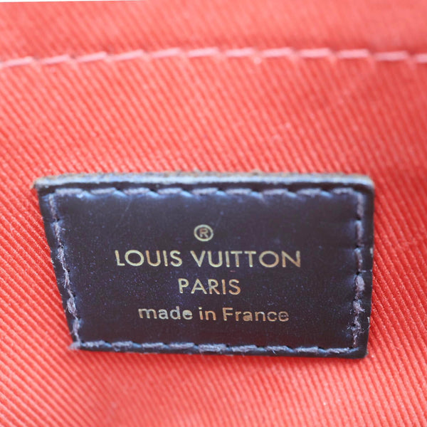 LOUIS VUITTON Croisette Damier Ebene Crossbody Bag Brown