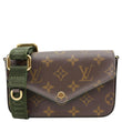 LOUIS VUITTON Felicie Pochette & Go Monogram Canvas Shoulder Bag Kaki