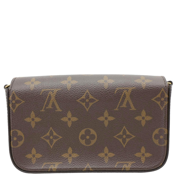LOUIS VUITTON Felicie Pochette & Go Monogram Canvas Shoulder Bag Kaki