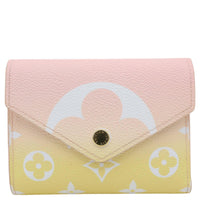 LOUIS VUITTON Victorine By The Pool Monogram Giant Canvas Wallet Multicolor