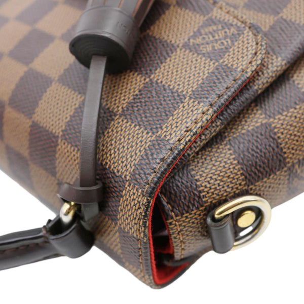 LOUIS VUITTON Croisette Damier Ebene Crossbody Bag Brown