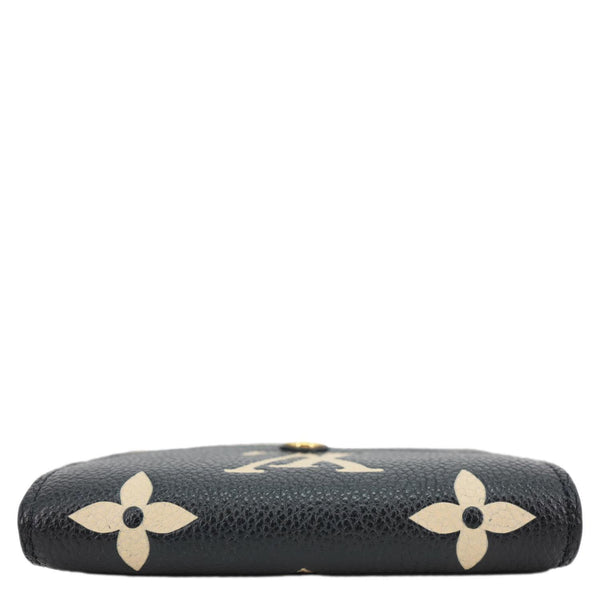 LOUIS VUITTON Victoria Monogram Empreinte Leather Wallet Bicolor